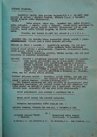 Pardubice, Spolek divadelních ochotníků, Korespondence, 1939