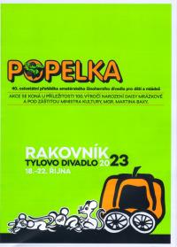 Rakovník, CP Popelka, titulní strana programové brožury 2023