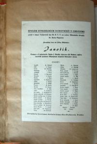 Chrudim, Upomínkové listy Jana Urbánka, část II., 1945 - 1950