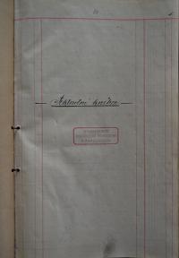 Pardubice, Studentské divadelní sdružení, Pokladní kniha, 1919 - 1922