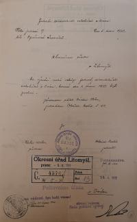 Osík, JDO, volba funkcionářů, 1932