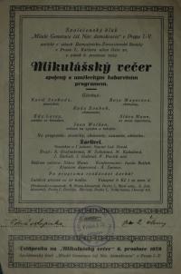 Praha, Národní demokracie, Žárlivci - plakát, 1929
