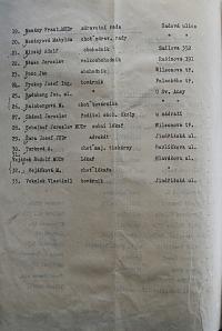 Pardubice, Spolek divadelních ochotníků, Korespondence, 1932