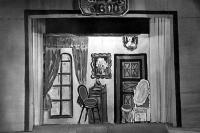 Střelice, o. Brno-venkov, Sokol, Veselé paničky windsorské, scéna, pol. 50. let