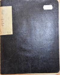 Litomyšl, Sokol, Kniha zápisů zábavního odboru, 1913 - 1914