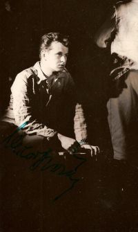 Litoměřice, divadlo poezie Východ: Vojna, Miloš Dvořák jako účinkující, 1960