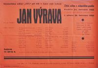 Lysá nad Labem, výstava DIVADLO JE PODIVUHODNÁ VĚC..., Jan Výrava, 1955, výstavní panel, 2018