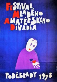 Poděbrady, CP FEMAD, ideový plakát, 1978