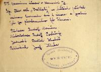 Světce, Vrchlický, volba funkcionářů na valné hromadě, 1936