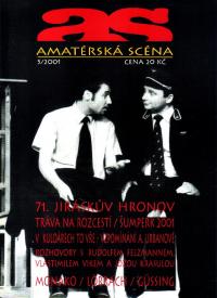 Amatérská scéna, titulní strana, 2001/5