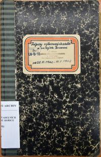 Hořice, JDO, Kniha protokolů, 1940 - 1948