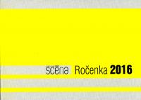 Ročenka Amatérské scény, titulní strana, 2016