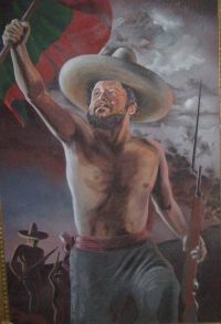 Police nad Metují: obraz z inscenace Kata a blázna