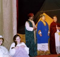 Kaznějov, DS Štace, Živý  Betlém, 2003