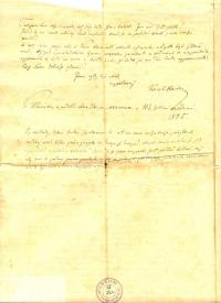 Vysoké n.J.,  Dopis K.V. Raise s přílohou básně pro živý obraz srazu rodáků 1885. Pověst o původu města Vysokého nad Jizerou.  Rkp 8 s.   