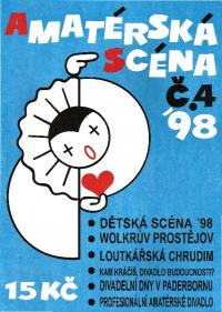 Amatérská scéna, titulní strana, 1998/4