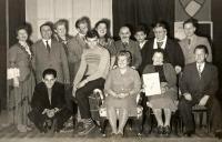 Libochovice, Scéna, Plynové lampy, asi 60. léta 20. stol.