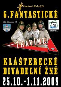 Klášterec nad Ohří, Klášterecké divadelní žně, plakát, 2008