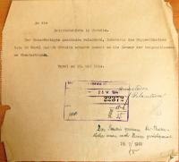 Chrudim, Okresní úřad, žádosti o povolení her a loutkových představení, 1944