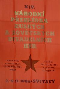Hradec Králové, Krajské kulturní středisko, Impuls, Svitavy, Národní přehlídka ruských a sovětských divadelních her, 1986