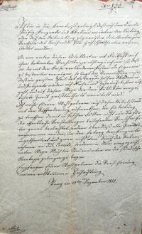 Humpolec, korespondence mezi německobrodským hejtmanem a humpolckým purkmistrem o divadelní činnosti, 1851