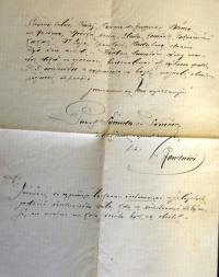 Velvary, Tyl, dopis Pavla Švandy ze Semčic, 1901, s 2