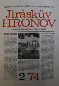 Hradec Králové, Krajské kulturní středisko, Impuls, Jiráskův Hronov, 1974