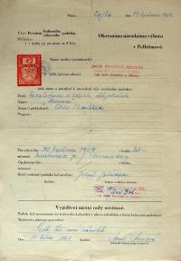 Pelhřimov, Okresní národní výbor, povolování divadelních her, 1949