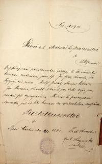 Nová Cerekev, ustavení divadelní komise, 1892