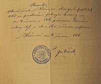 Košínov, Taneční zábava, 1924