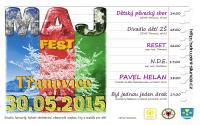 Třanovice, MAJ FEST - plakát, 2015