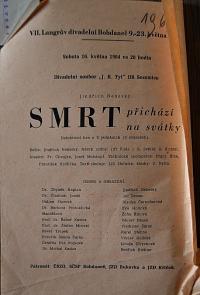 Sezemice, Spolek divadelních ochotníků, plakáty