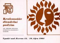 Vysoké n. Jiz., 22. NP venkovských DS – KDP, programová brožura, 1991