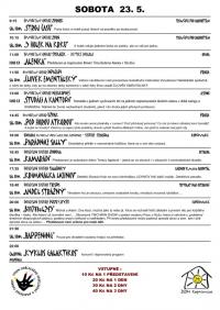 Kopřivnice, Kopřivnická bedna, program, 2 str., 2015