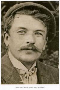 Kameničky, Josef Dvořák, malíř, portrét, ex Kmošek s. 14