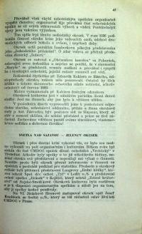 ÚMDOČ, Zpráva o činnosti, 1936