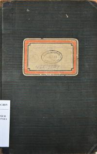 Nová Paka, SDO, Kniha účetní, 1868 - 1898