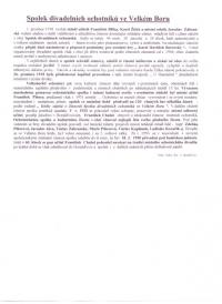 Velký Bor, Spolek divadelních ochotníků, historie souboru, 1918–1950