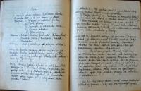 Třebíč, Jiráskův okrsek, protokoly ze schůzí 1920-1940