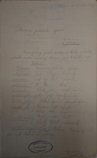 Podhradí, Vzdělávací a zábavní kroužek ochotníků, volba funkcionářů, 1925