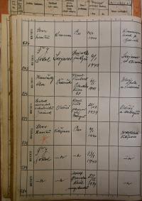 Polička, Okresní úřad, přehled hlášení akcí, 1939 - 1940