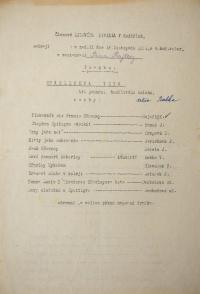 Praha-Košíře, Lidové divadlo, Charledyova teta - plakát,1934