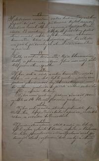 Přelouč, Občanská beseda, spolkové stanovy, 1872