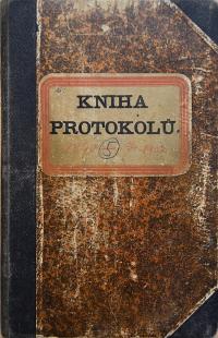 Polička, Spolek divadelních ochotníků, Kniha protokolů,  1890 - 1902