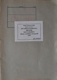 Nový Bydžov, Jirásek, Album výstřižků a fotografií, 1955