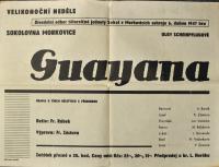 Morkovice, Sokol, Guayana - plakát, 1947