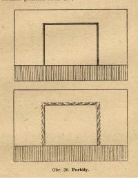 Cimler, František, Praktické jeviště, obr. 30, portál, 1946