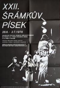 Písek, Šrámkův Písek, ideový plakát, 1978