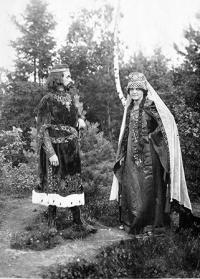 Řevnice, Radúz a Mahulena - Král Stojmir a Královna Runa, 1919