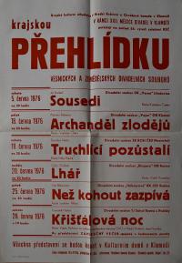 Hradec Králové, Krajské kulturní středisko, Klamoš, KP vesnických divadelních souborů, 1976